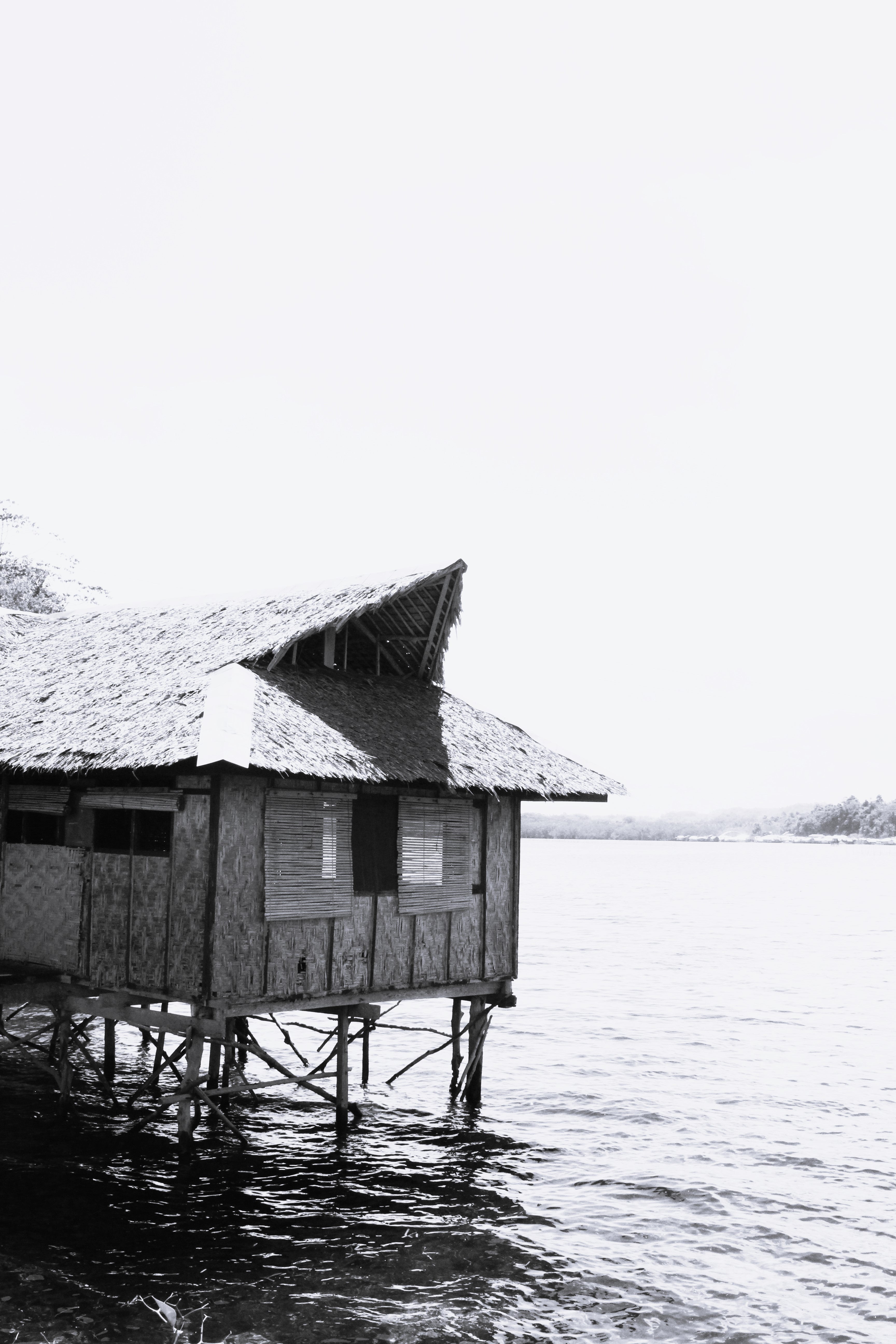 Rock Isle B&W